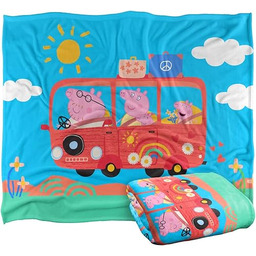 Świnka Peppa Kids Silky Touch koc, 152 x