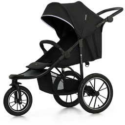 KINDERKRAFT Wózek spacerowy Helsi 2 Black