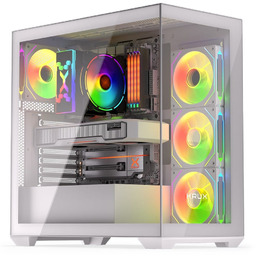 Obudowa KRUX Exo White ATX, z oknem, bez