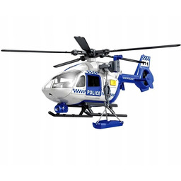 Helikopter Policyjny Ratunkowy Policja SOS Światło LED Dźwięki