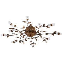 Lindby - Bentas Lampa Sufitowa Bronze