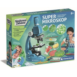 DLA DZIECI ZESTAW SUPER MIKROSKOP