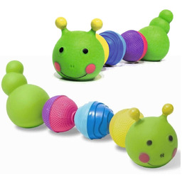 Zręczna gąsieniczka Kulko klocki Lalaboom Trefl