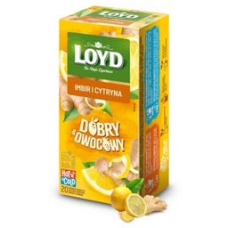 LOYD Herbata Dobry & Owocowy Imbir i cytryna