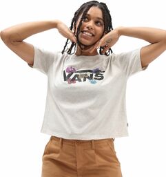 t-shirt damski VANS SPARSE FLOWER RELAXED TEE Oatmeal
