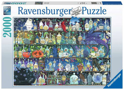 Ravensburger, puzzle, Trucizny i mikstury, 2000 el.