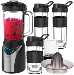 Blender kielichowy i personalny 1300W z 3 Bidonami,