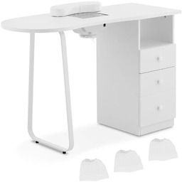 Biurko kosmetyczne do manicure z pochłaniaczem pyłu 120