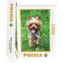 Puzzle Pies Psy Psiaki 1000el Pudełko +dowolny Tekst