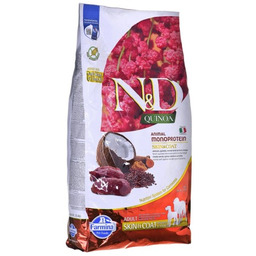 FARMINA N&D Quinoa Dog Skin&Coat Venison&Coconut Adult Medium&Maxi