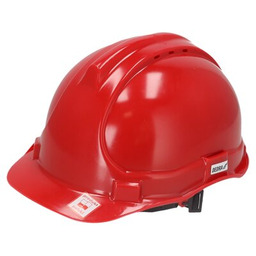 DEDRA Kask ochronny BH1091 Czerwony