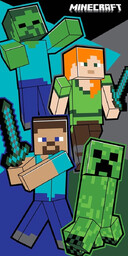Ręcznik bawełniany Minecraft RDC-401