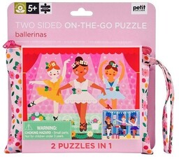 Petit Collage Puzzle Dwustronne w Torebce Ballerin