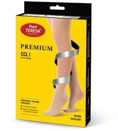 PANI TERESA Rajstopy medyczne uciskowe ciążowe PREMIUM, rozmiar
