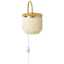 Warm Nordic - Fringe Lampa Ścienna Cream White