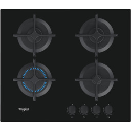 Płyta gazowa WHIRLPOOL GOB 616/NB 59cm Czarne szkło