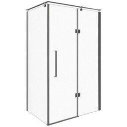 Kabina prysznicowa prostokątna 80x90 cm BKP248T09/08P Fresh Line