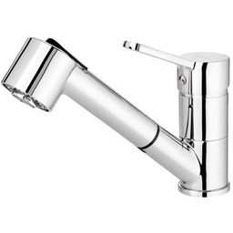 DEANTE Bateria kuchenna z wyciąganą wylewką NARCYZ chrom