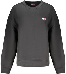 TOMMY HILFIGER BLUZA BEZ ZAMKA DAMSKA CZARNA