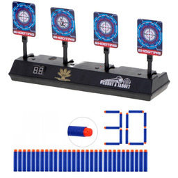 Zestaw Elektroniczna Tarcza 4 Cele do Nerf +