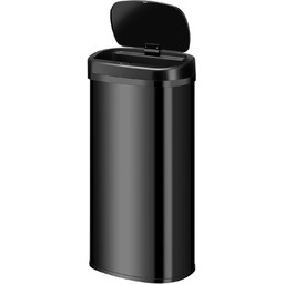 CZARNY AUTOMATYCZNY KOSZ NA ŚMIECI ODPADY 70L CZUJNIK
