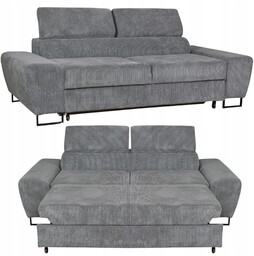 Sofa kanapa Savio salon Family meble szary sztruks