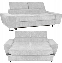 Sofa kanapa Savio salon Family meble jasny szary