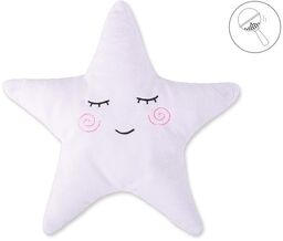 Poduszka przytulanka z minky Little STAR z grzechotką-