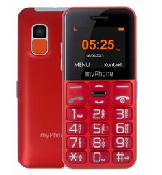Prosty telefon dla seniora myPhone Halo Easy, Sos