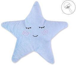 Poduszka przytulanka z minky Little STAR z grzechotką