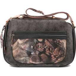 Anekke Brązowa Torebka Modna Listonoszka Damska