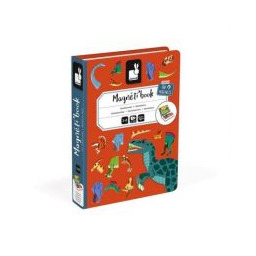 Janod Magnetibook Dinozaury