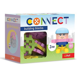 Trefl - Connect: Klocki Zestaw Pocket Girl, Kim