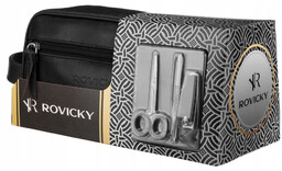 Kosmetyczka skórzana Rovicky R-297-BGO czarna