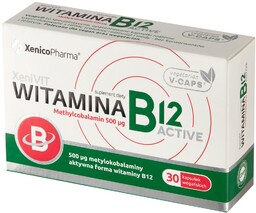 XeniVit Witamina B12 Active, 30 kapsułek
