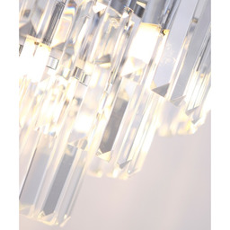 MONACO lampa wisząca chrom Ø 60 cm metal
