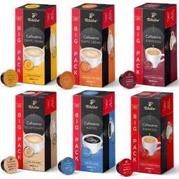 TCHIBO Cafissimo 30 Kapsułek Zestaw 6 Smaków