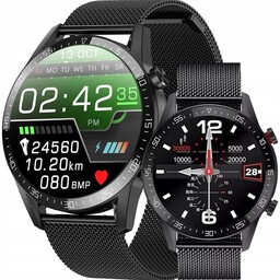 Zegarek Smartwatch Ekg Rozmowy Bluetooth Polskie Menu Ciśnienie
