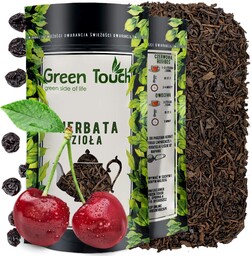 Pu erh wiśnie w rumie (Torebka 100 g,