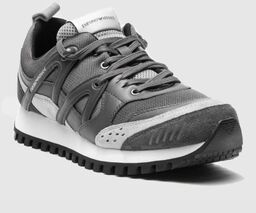 EMPORIO ARMANI Szara sneakersy męskie, Rozmiar 42