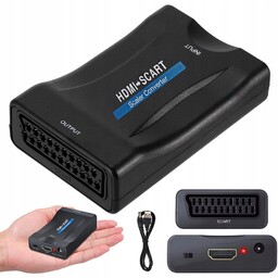 Adapter Konwerter Hdmi Do Na Scart Av Euro