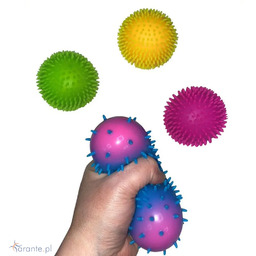 Piłeczka antystresowa Gniotek fidget toy (zestaw 4 szt)