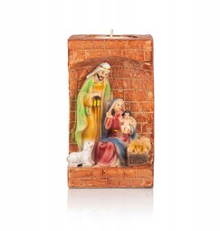 Świecznik Święta Rodzina Boże Narodzenie