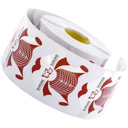 Sunone Szablon do paznokci premium Czerwony 500szt