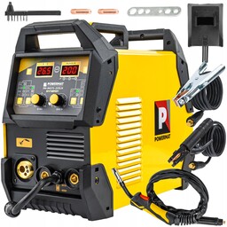 Półautomat Spawalniczy Migomat Inwertorowy Mig/mag Mma Tig 15-200A