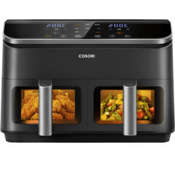 Frytkownica beztłuszczowa Air fryer COSORI Dual Basket Czarny