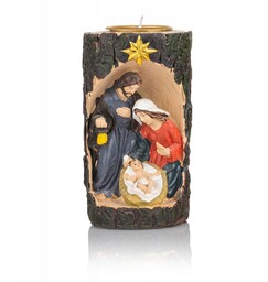 Świecznik Święta Rodzina Boże Narodzenie