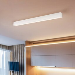 Nowodvorski Lighting Lampa sufitowa Straight biała 92 cm
