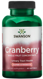 Swanson Żurawina Cranberry ekstrak 420mg 60 kaps