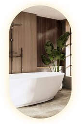 Tutumi LUSTRO ŚCIENNE LED EGG 60x80 cm